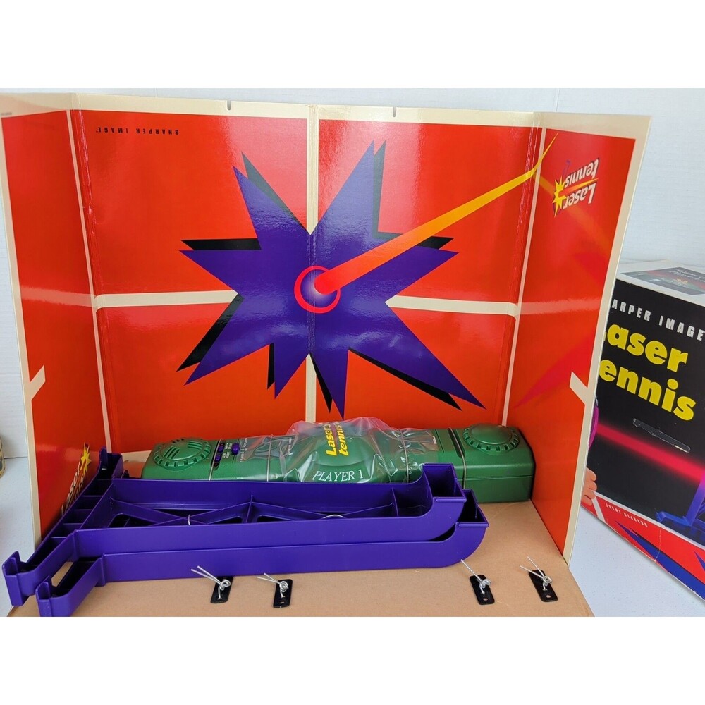 VTG 2000 TIGER Electronics LASER TENNIS Electronic Board Game RARE NIB Table Top - Picture 5 of 8